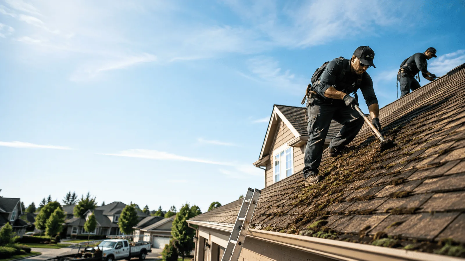 Roof Moss Removal in Granada Hills, CA near me